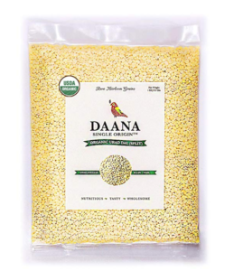 Daana Premium Organic Urad Dal (Split), Single Origin, 1 Kg