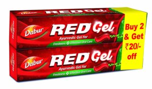 Dabur Red Gel - 150 g (Pack of 2) at Rs 109