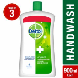 Dettol Original Liquid Jar - 900 ml (Pack of 3)