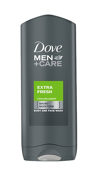 Dove Men + Care Body and Face Wash, Extra Fresh, 250ml 