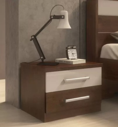 Evok Valeria Engineered Wood Bedside Table