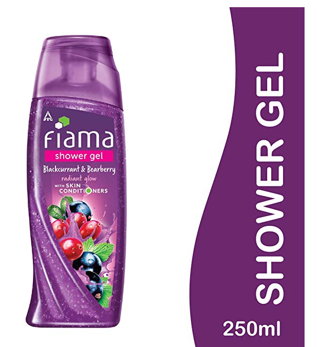 Fiama Black Currant and Bearberry Radiant Glow Shower Gel, 250ml