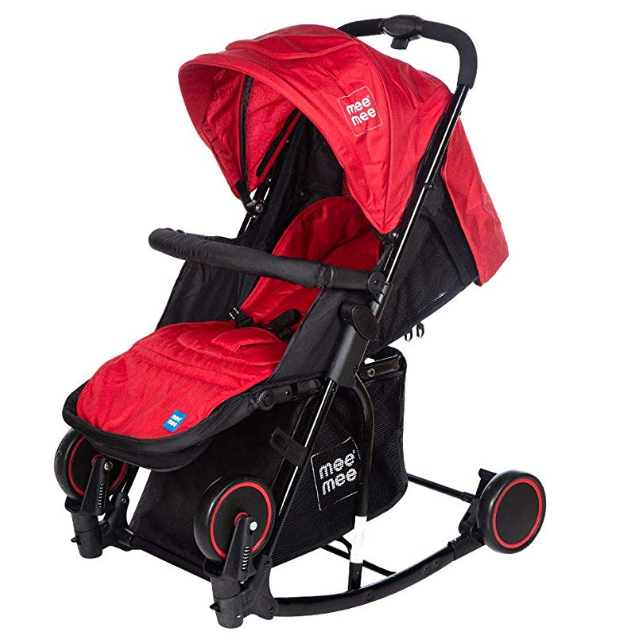 Mee Mee Premium Baby Pram with Rocker Function