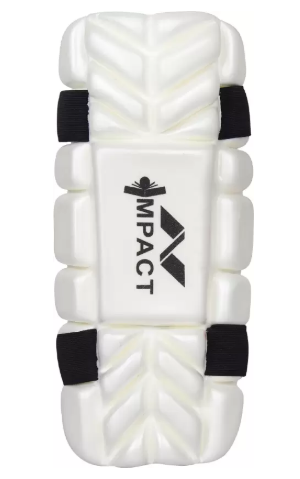 Nivia Impact Cricket Arm Guard  (White)