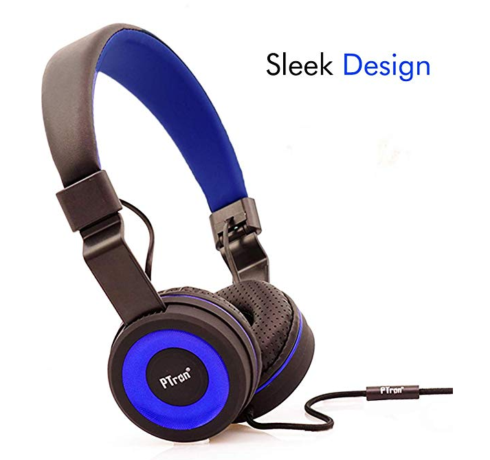 PTron Mamba Headphone Stereo Wired Earphone