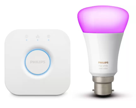 Philips Hue Mini Starter Kit with 10-Watt B22 Bulb