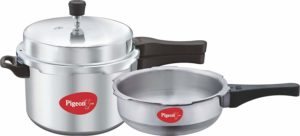 Pigeon by Stovekraft Calida Aluminium Pressure Cooker