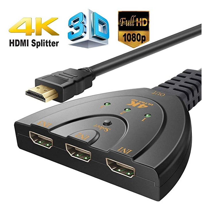 Sky Tech 1.4V Version HDMI 4K splitter with Pigtail Cable