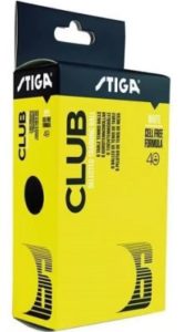 Stiga STIGA CLUB 40+ Table Tennis Ball (Pack of 1, Multicolor)