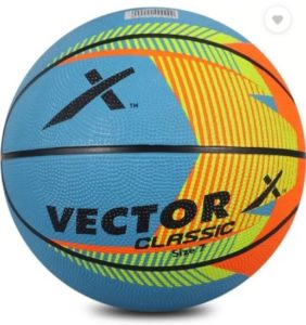 Vector X BB-CLASSIC-MULTI-7 Basketball - Size: 7  (Pack of 1, Multicolor)