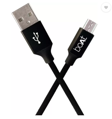 boAt Micro USB 100 Micro USB Cable