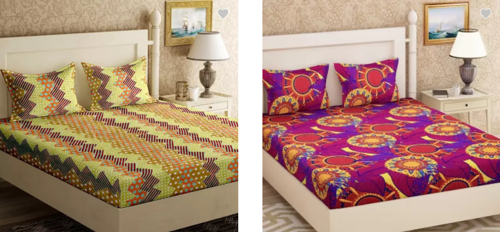 double bedsheets