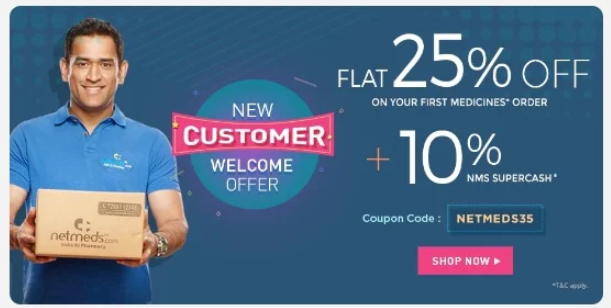 netmeds new user
