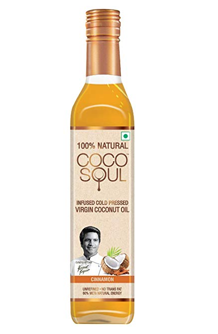 Coco Soul Cinnamon Infused Oil Bottle, 250 ml 
