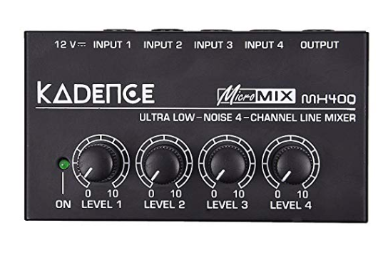 Kadence MX400 Ultra low noise 4-channel line mixer