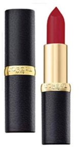 L'Oreal Paris Color Riche Moist Matte Lipstick, 266 Pure Rouge, 3.7g