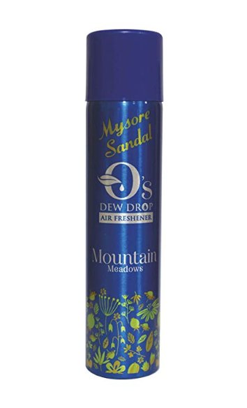 Mysore Sandal Mountain Meadows O's Dew Drop Air Freshener 300ml