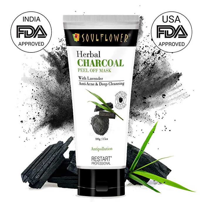 Soulflower Herbal Charcoal Peel Off Mask