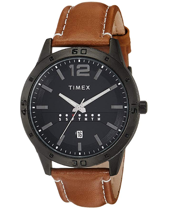 Timex Analog Black Dial Men's Watch