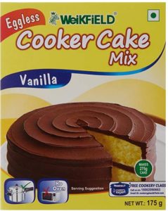 Wekifield Cooker Cake Mix, Vanilla, 175g