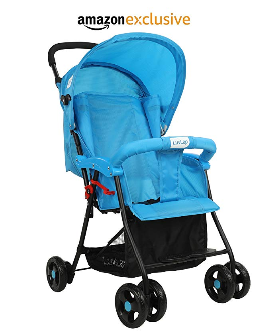 LuvLap Baby Stroller, Blue 