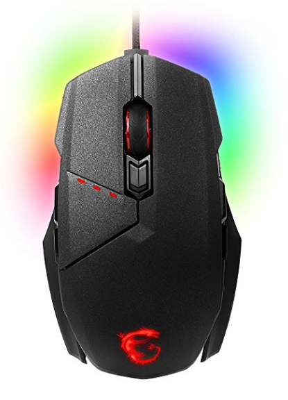 MSI Clutch S12-0401470-D22 Gaming Optical Mouse