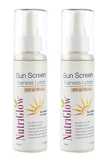 NUTRIGLOW Fairness Sunscreen Lotion