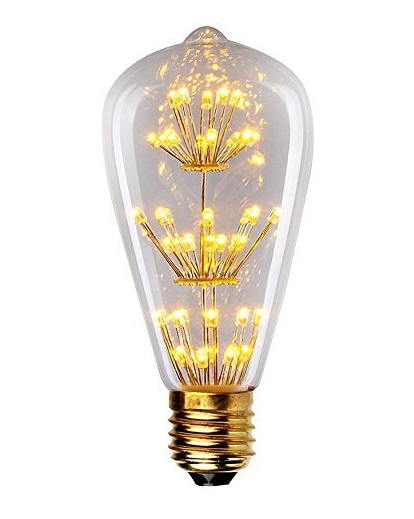 Starry Night 3W Edison Style Vintage Led Decorative Light Bulb