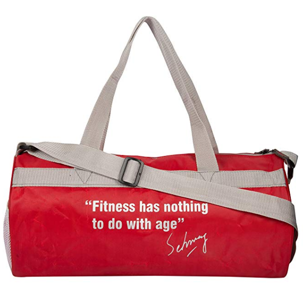Virender Sehwag Polyester 17 Liters Red Sports Duffel