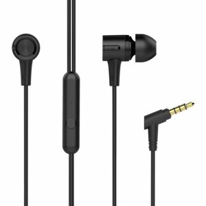 boAt BassHeads 102 Wired Earphones with Immersive Audio, Multi-Function Button, in-line Microphone & Perfect Length Tangle Free Cable