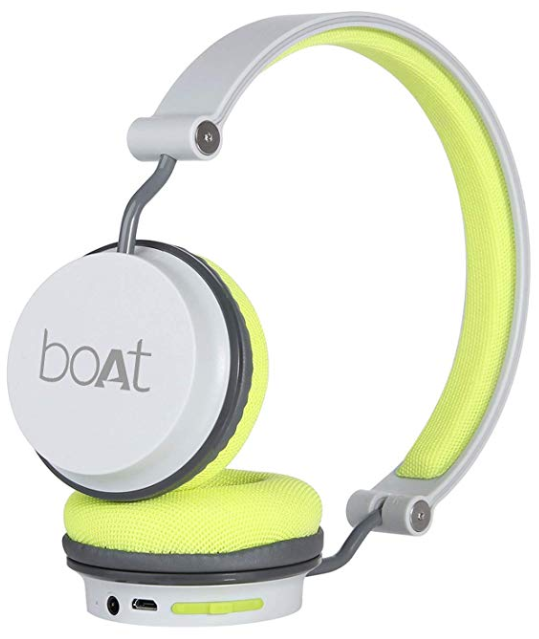 boAt Super Bass Rockerz 400 Bluetooth On-Ear Headphones with Mic 