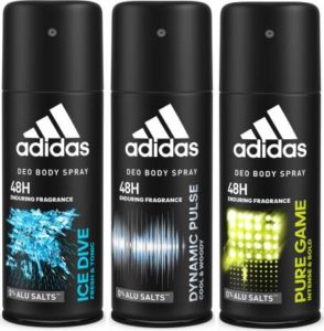 ADIDAS Deodorant Body Spray Combo (Pack of 3)