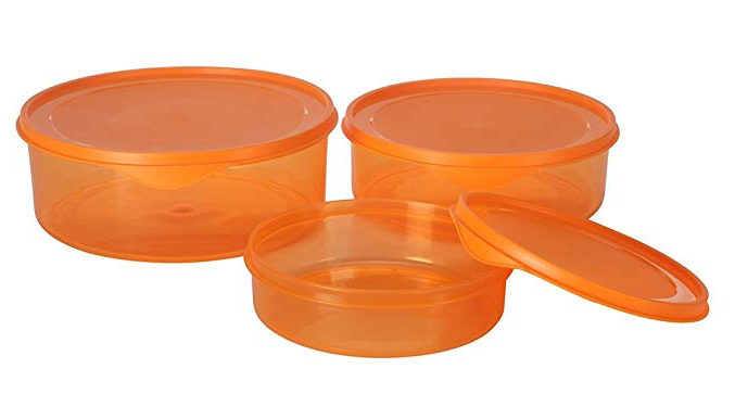 All Time Dura Fresh Plastic Container Set, 3