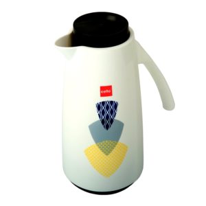 Cello Nebula Plastic Flask, 600ml, White