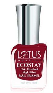 Lotus Herbals Ecostay Fantasy Nail Enamel Ruby