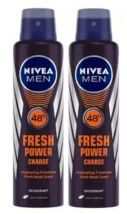 Nivea Men Fresh Power Charge Deodorant Deodorant Spray