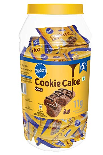 Pillsbury Cookie Cake Minis Jar, Choco, 528 g 