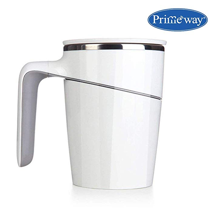 Primeway Insulated Suction Plastic Coffee Mug 470ml
