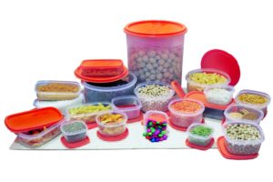 Princeware SF Tal Pak Container Set, 20-Pieces 