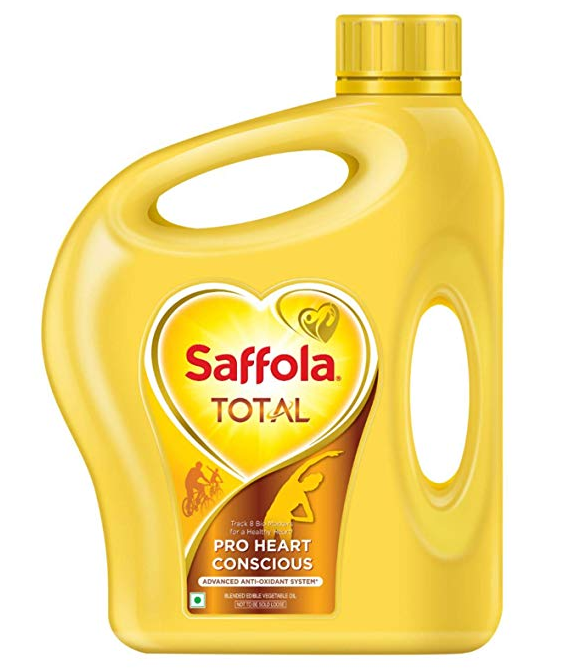Saffola Total, Pro Heart Conscious Edible Oil, Jar, 2 L 