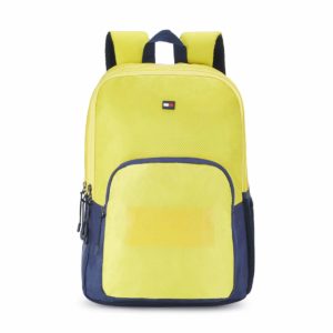 Tommy Hilfiger 22.82 Ltrs Yellow Navy Laptop Backpack