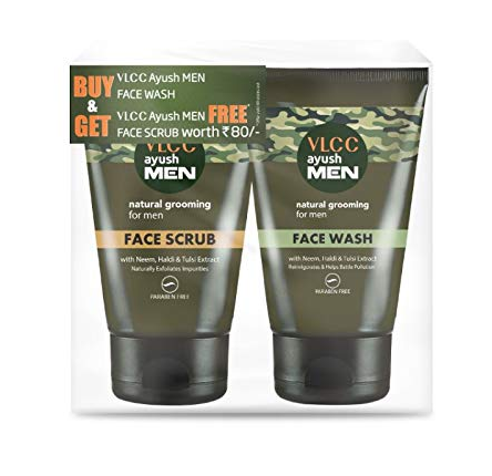 VLCC Ayushmen Cleansing and Scrubing Combo