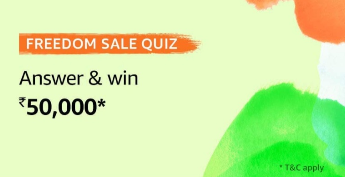 amazon freedom sale quiz