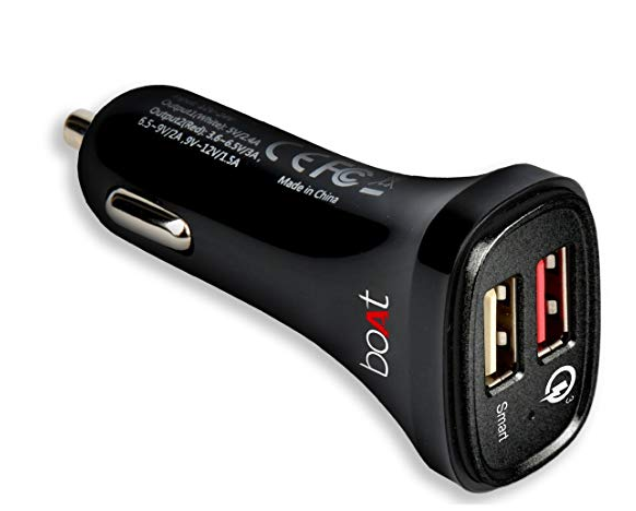 boAt Dual Port Rapid Car Charger