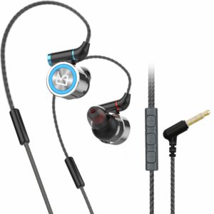 iVoltaa E3 Earnetic Metal Extreme Bass Wired Earphone with Mic and in-Line Remote