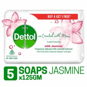 Amazon- Buy Dettol Co-created with moms Jasmine Bathing Bar