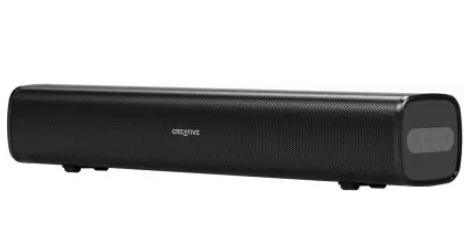Creative Stage Air 20 W Bluetooth Soundbar  (Black, 2.0 Channel)