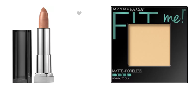Maybelline beauty products