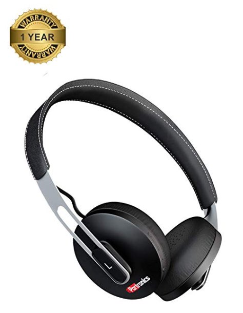 Portronics POR-894 Muffs L Wireless Bluetooth Compact Design Headphone with Mic