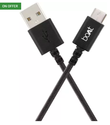 boAt a400-1m 1 m USB Type C Cable 